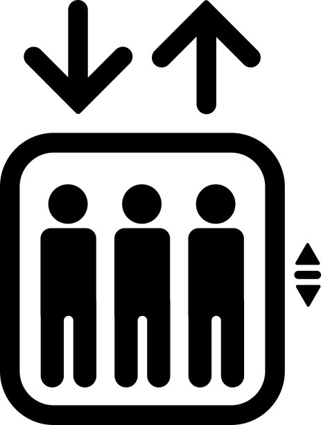 升力矢量图标图片下载