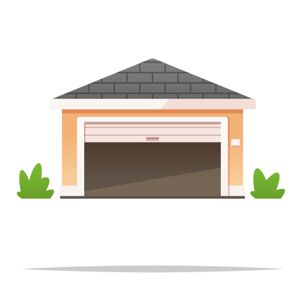 空车库矢量隔离说明图片下载