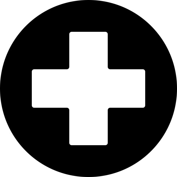 医疗十字矢量图标图片下载
