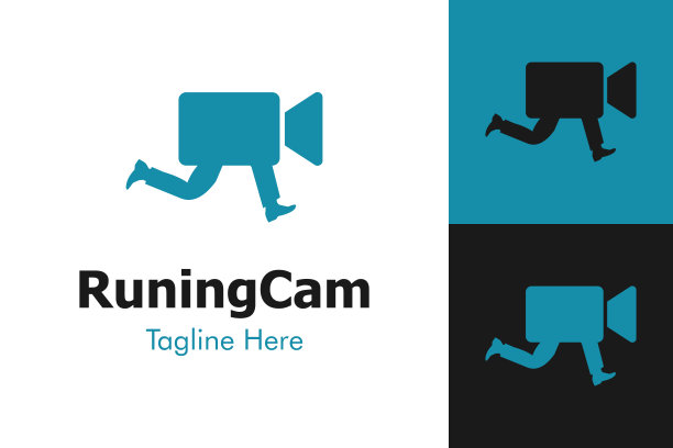 插图矢量图形运行摄像头标志图片下载