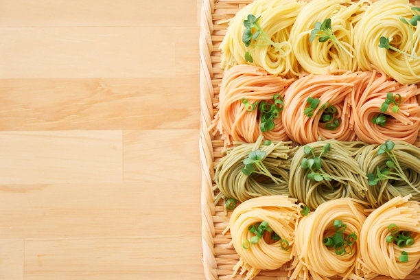 日本料理:五颜六色的索门面图片下载