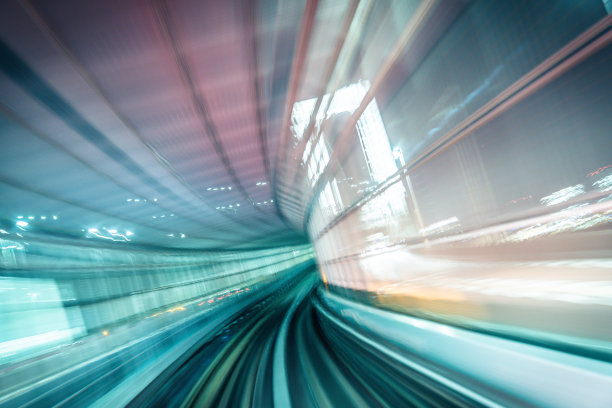 城市高速公路的速度运动图片下载