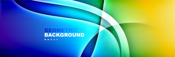 波浪线技术数字模板用图片下载