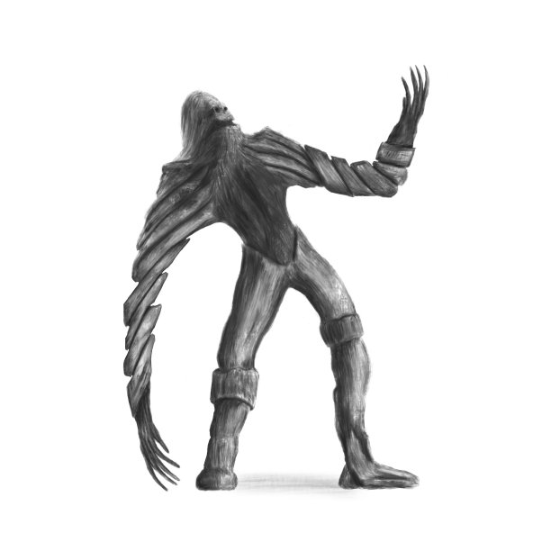 黑暗幻想人物概念，巨人图片下载