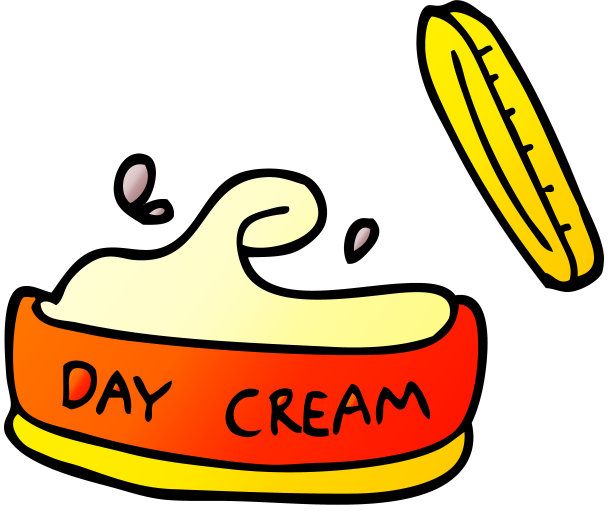 卡通涂鸦保湿罐图片下载