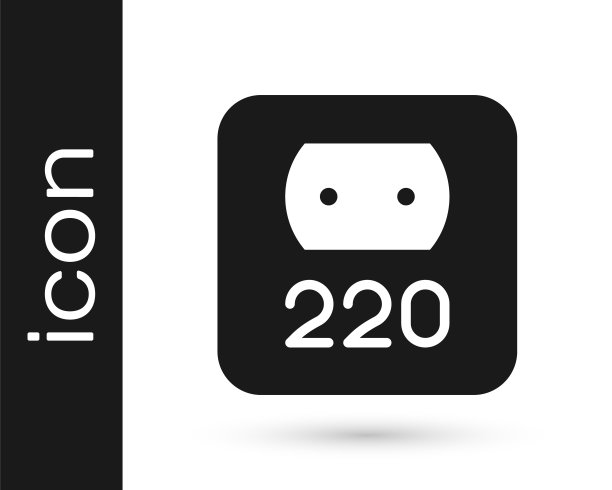 黑色电源插座图片下载