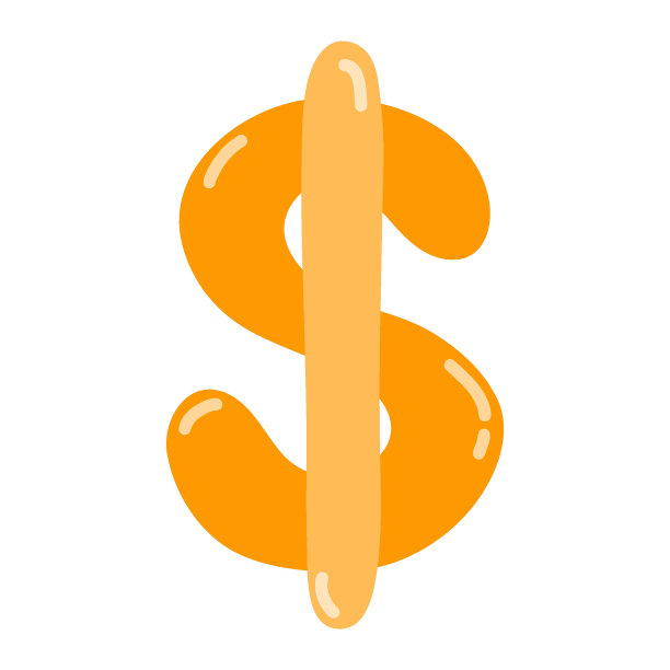 可爱而明亮的美元标志。国际货币符号。硬币是不同国家的标志。矢量插图在天真的手绘风格孤立的背景。货币金融概念图片下载