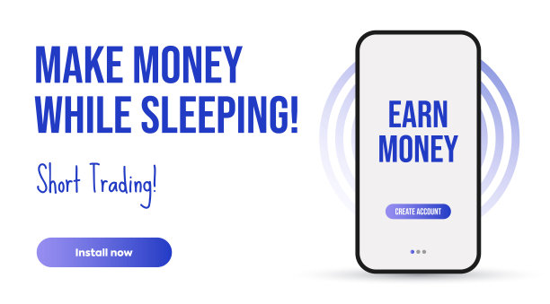 赚钱。赚钱或现金返还概念手机应用程序设计，人们获得现金奖励。网页登陆页面，Ui，移动应用程序，横幅模板。创建帐户。短的交易。手机应用营销。图片下载