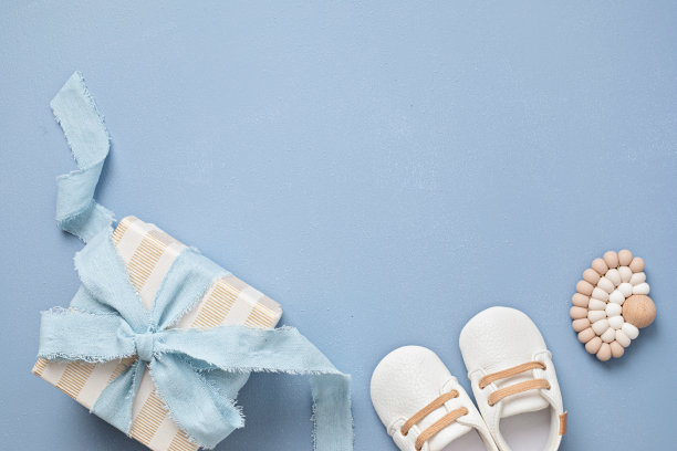 婴儿送礼会，性别揭秘，生日派对背景图片下载