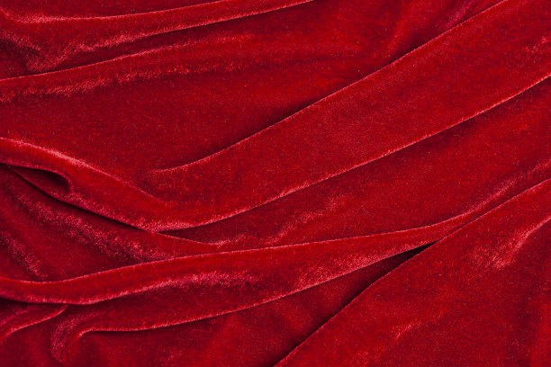 红色丝绒背景特写图片下载