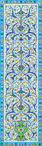 阿拉伯建筑图案着色。图片下载