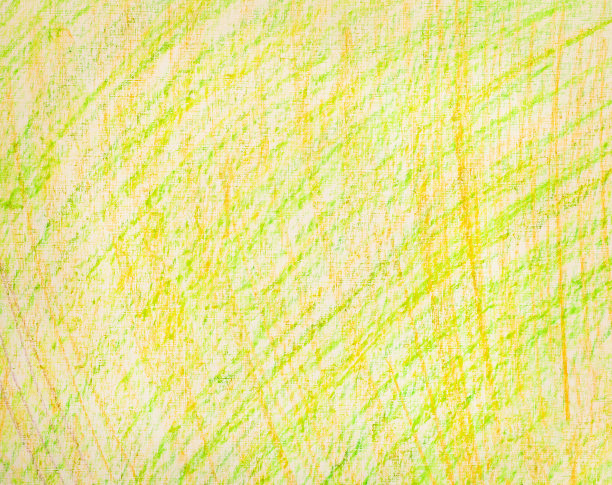 黄绿色背景上的彩色图案。图片下载