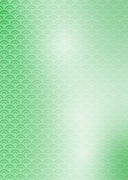 Blue sea wave pattern.　Green background illustration.图片下载