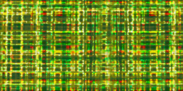 抽象背景-垂直和水平模糊线，方格图案-绿色，黄色，卡其绿和红色-无缝和多色设计-数字绘画(水彩)-高清插图(HD格式)图片下载