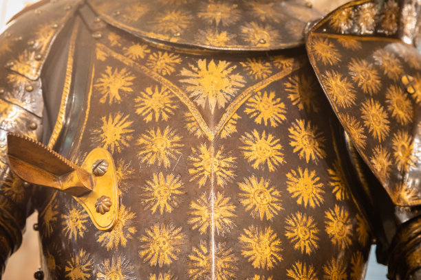 古董盔甲。安全、安全、幻想的概念。图片下载