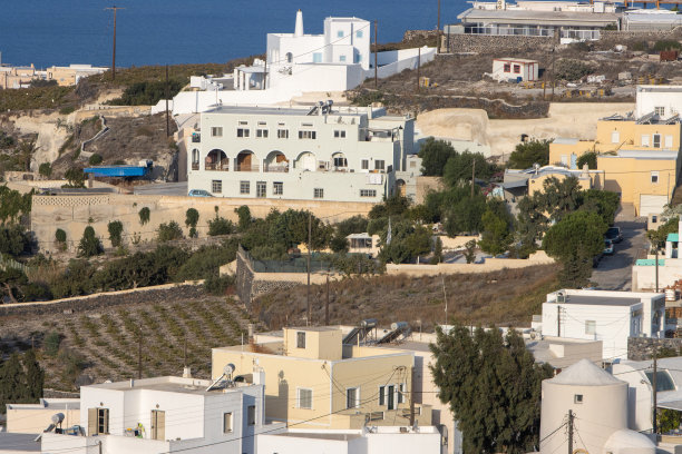 希腊南爱琴海群岛的圣托里尼岛图片下载