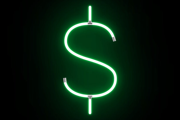 霓虹灯的元素图片下载