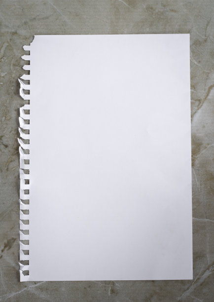 破损的便条纸图片下载