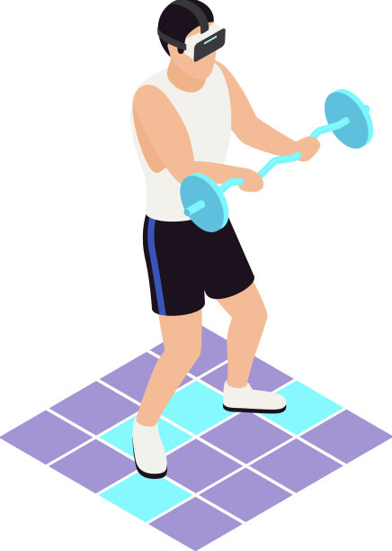 Vr举重等距合成图片下载