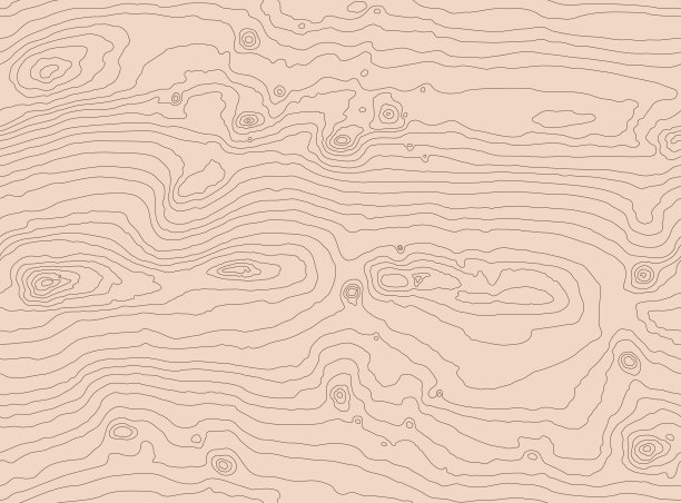 无缝木制图案。木纹纹理。密集的线。抽象的棕色背景。矢量图图片下载