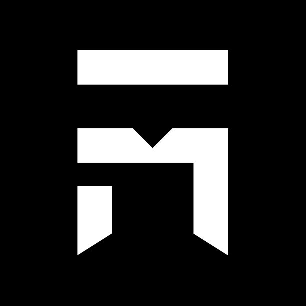 最小FM标志。图标的一个MF信在豪华的背景。标志的想法基于FM字母缩写。专业品种字母符号和MF标志的背景。图片下载