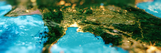 泰国曼谷微缩地图图片下载