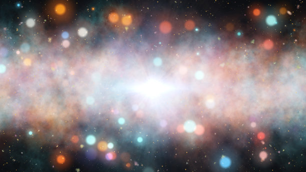 星系，星云空间背景图片下载