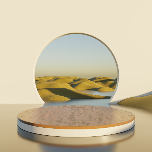 超现实美丽的梦幻土地背景图片下载