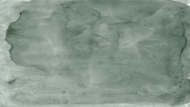 浅灰色蓝绿色抽象水彩画。鼠尾草绿色。艺术设计背景。图片下载