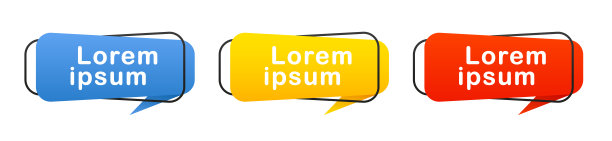 文本的弹出横幅设置。引用和文本的彩色抽象形式。现代抽象设计横幅。促销的现代抽象形式。矢量图图片下载