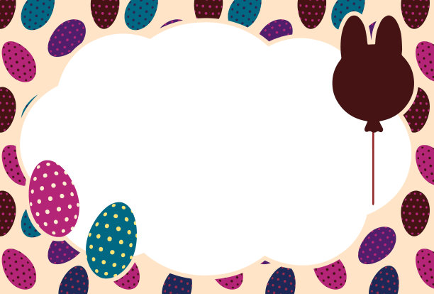 复活节贺卡材料图片下载