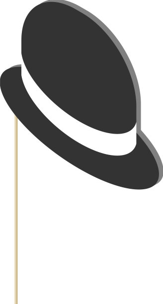 派对道具帽子构图图片下载