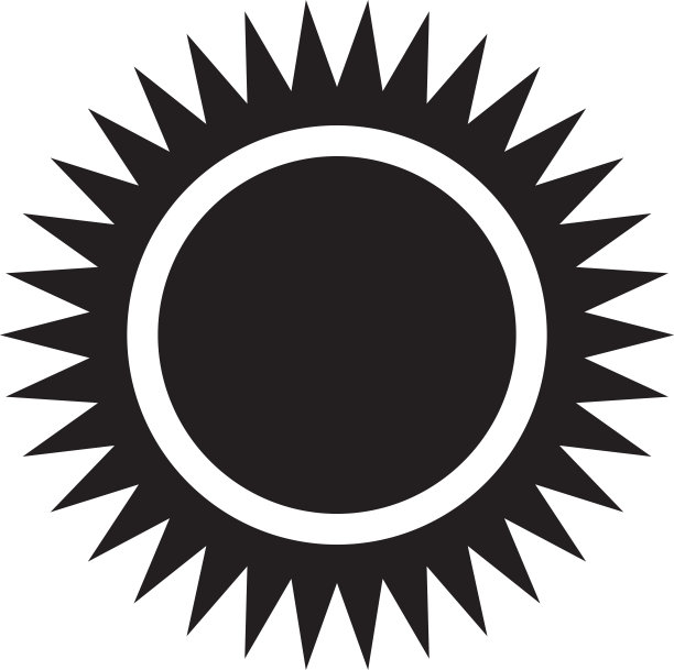 太阳图标矢量图片下载