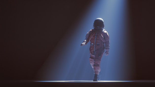 有雾的宇航员图片下载