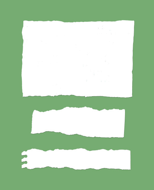 撕破的白纸图片下载