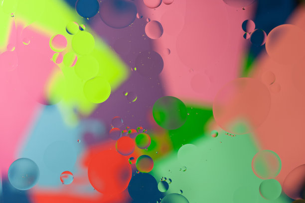 带有气泡的背景图片下载