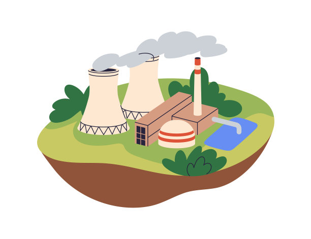 核电站，发电站，原子图片下载