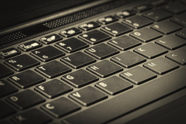 电脑键盘特写图片下载