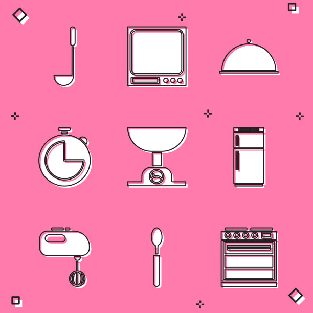 将厨具勺上的电子秤套上图片下载