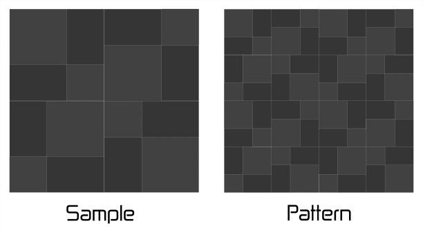 抽象瓷砖-平坦的正方形图片下载