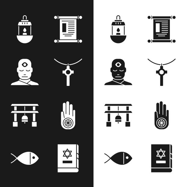 用第三眼把基督十字架钉在铁链人身上图片下载