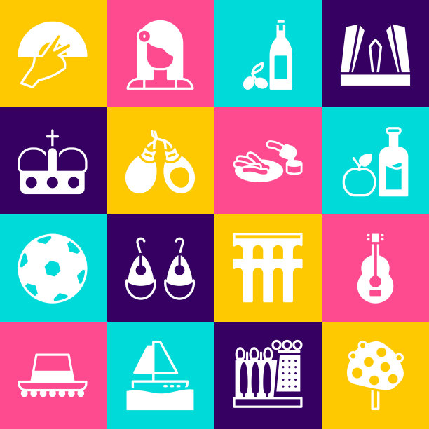 集橘子树西班牙吉他苹果酒图片下载