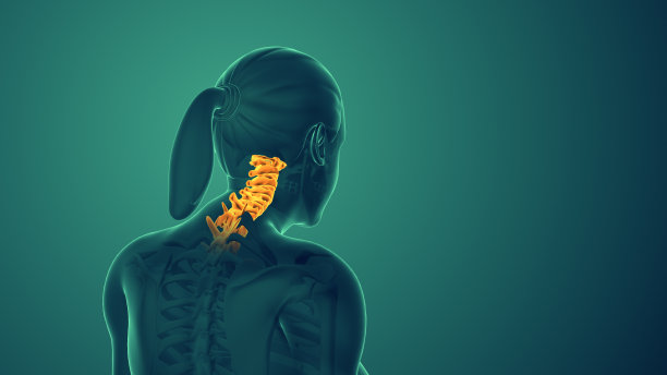 颈椎姿势综合征或颈部疼痛图片下载