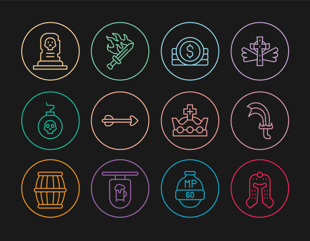 设定线中世纪头盔剑游戏古代图片下载