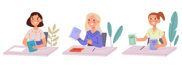 小学生女生在教室里图片下载