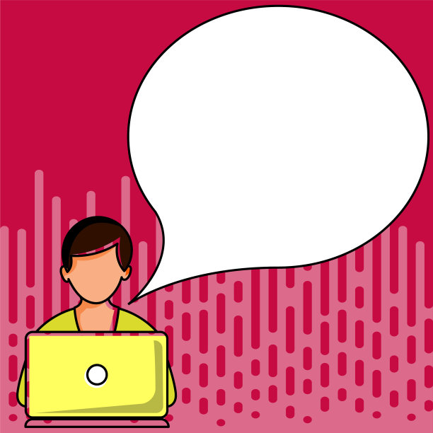 坐在桌子旁的男人拿着白色的笔记本电脑图片下载