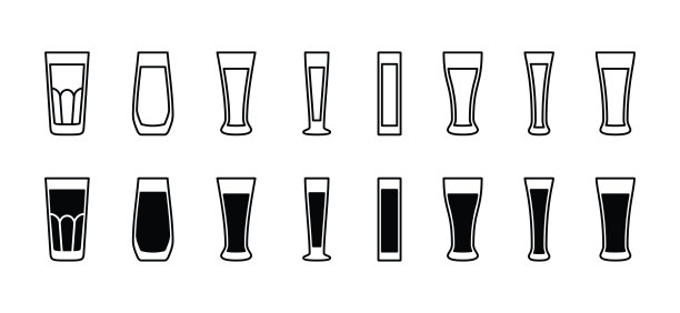 饮料图标矢量图片下载