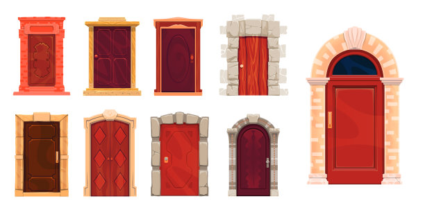 前门有石头门道，房子门道设置图片下载