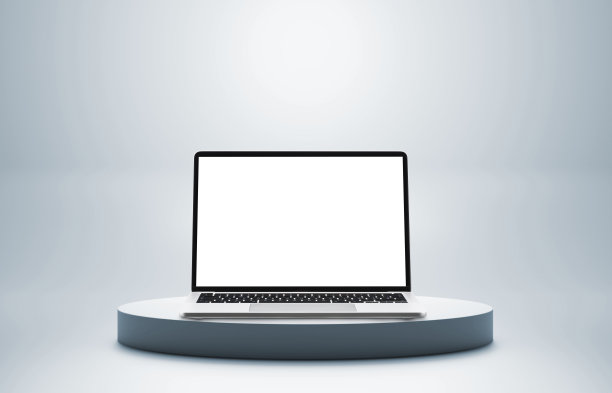 白屏笔记本电脑图片下载