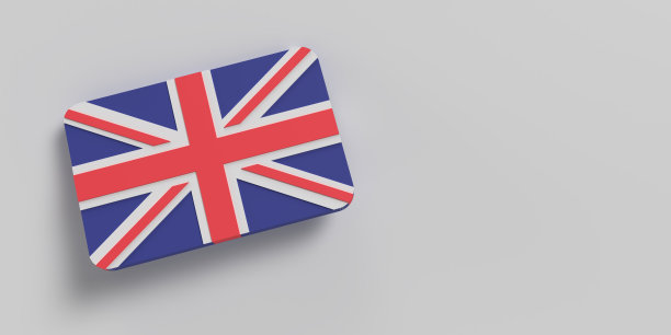英国国旗板背景，复制空间图片下载
